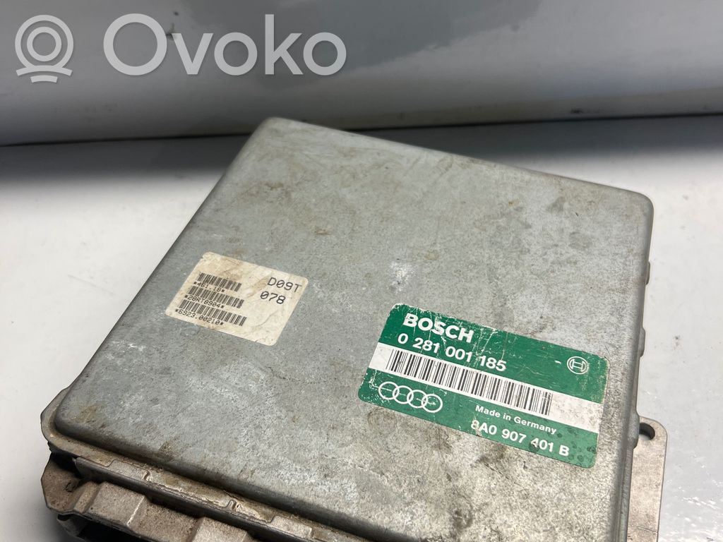 Engine control unit/module   0281001185,8A0907401B