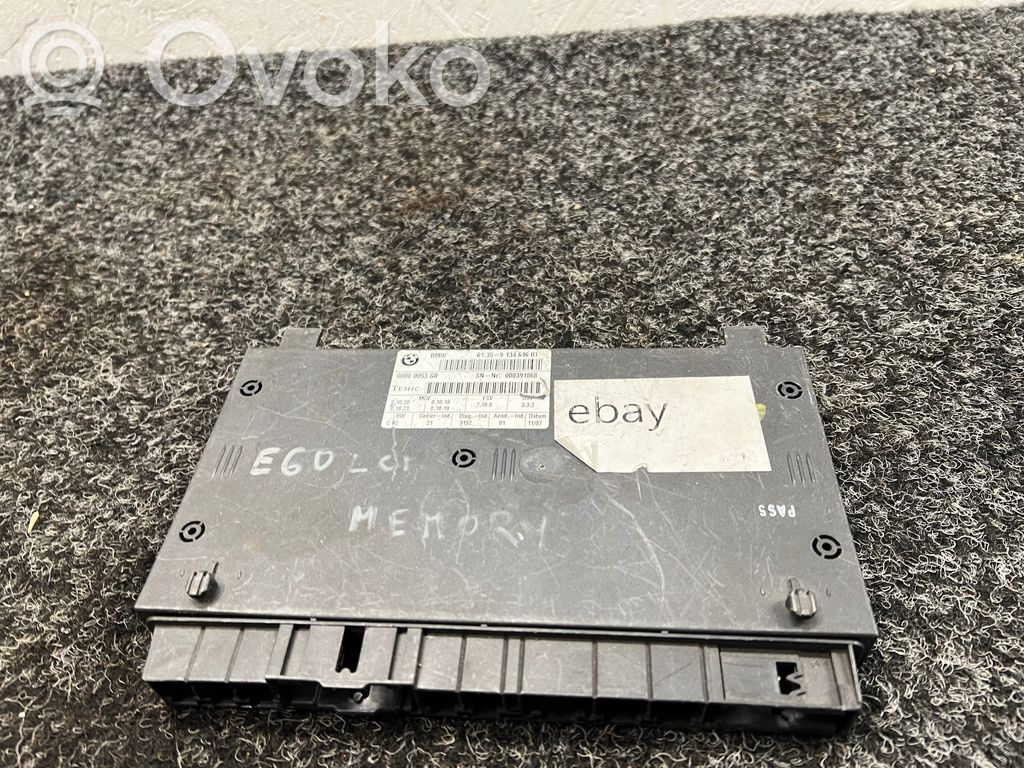 BMW 7 E65 E66 Sēdekļa vadības modulis 