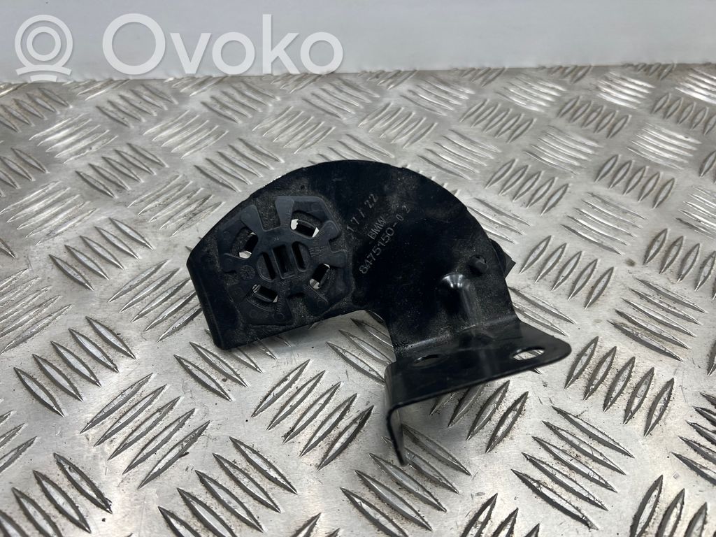BMW iX Radiator support slam panel bracket 