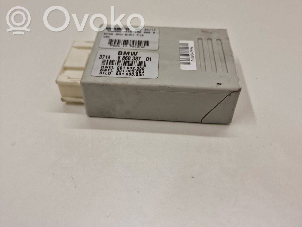 BMW X5 F15 Módulo de control de la suspensión neumática (trasera) 