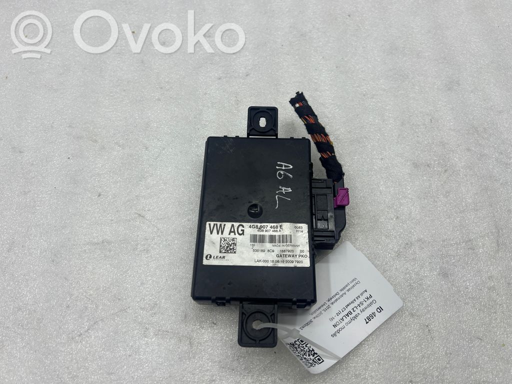 Audi A6 Allroad C7 Gateway control module 