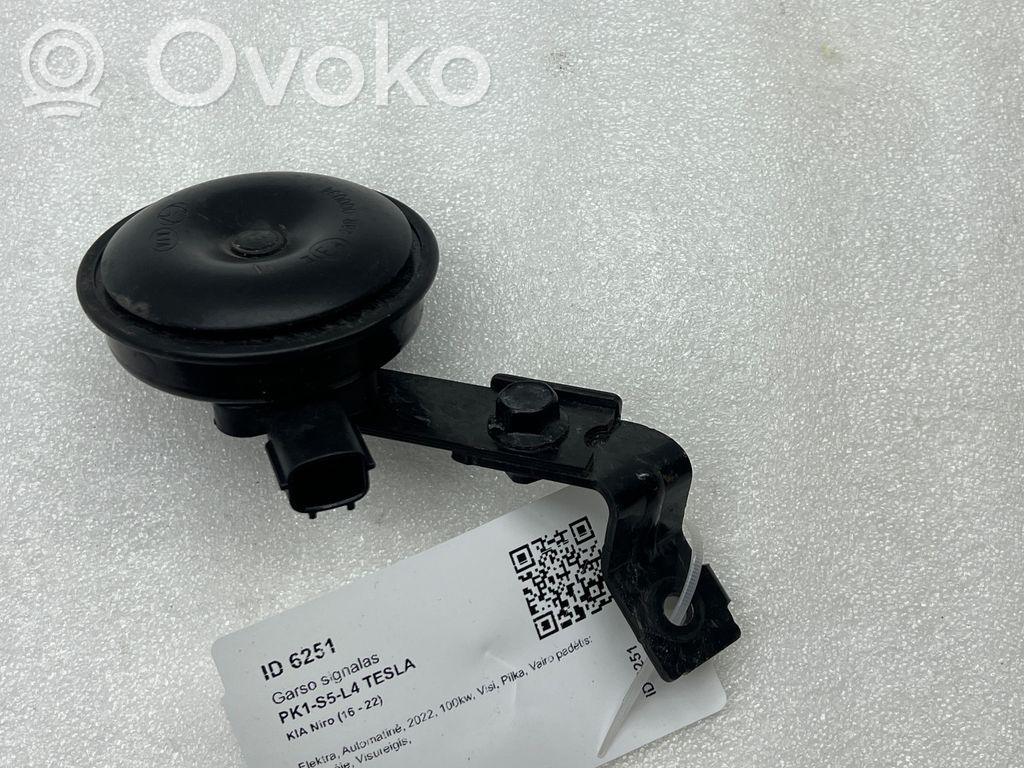 KIA Niro Señal acústica 