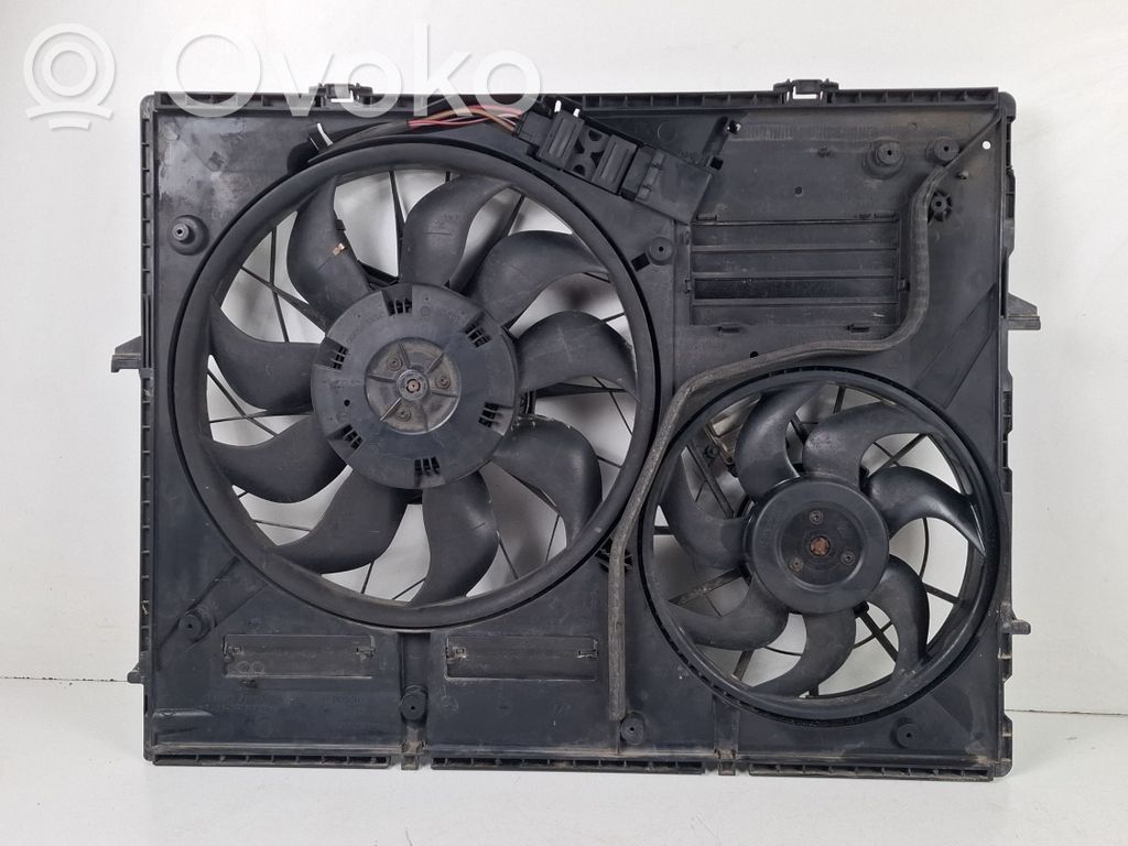 Audi Q7 4L Electric radiator cooling fan 