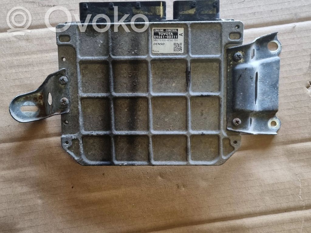 Toyota Yaris Sterownik / Moduł ECU 