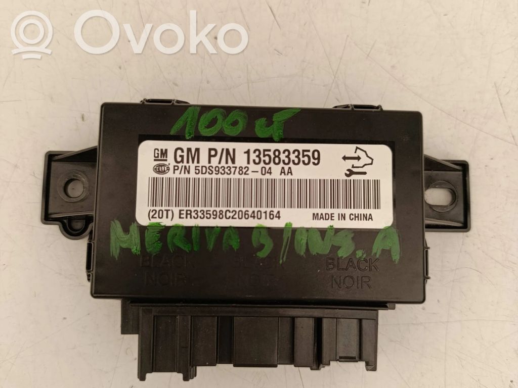 Opel Meriva B Relais de chauffage de siège 