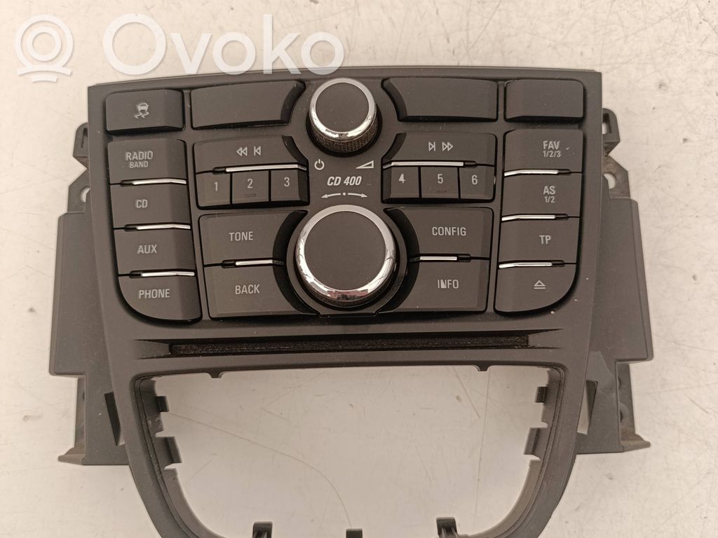 Opel Meriva B Head unit multimedia control 