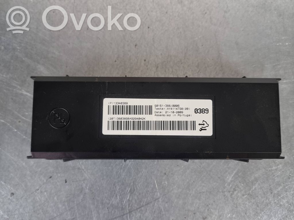 Opel Astra J Air conditioning/heating control unit 