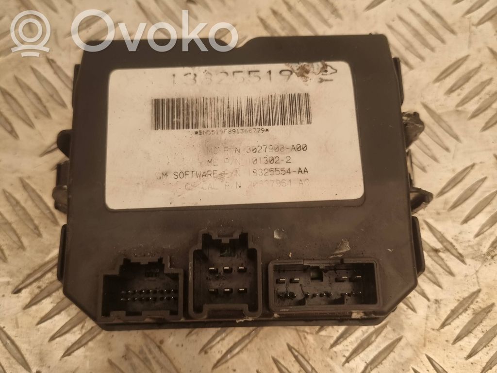 Opel Insignia A Tailgate/trunk control unit/module 
