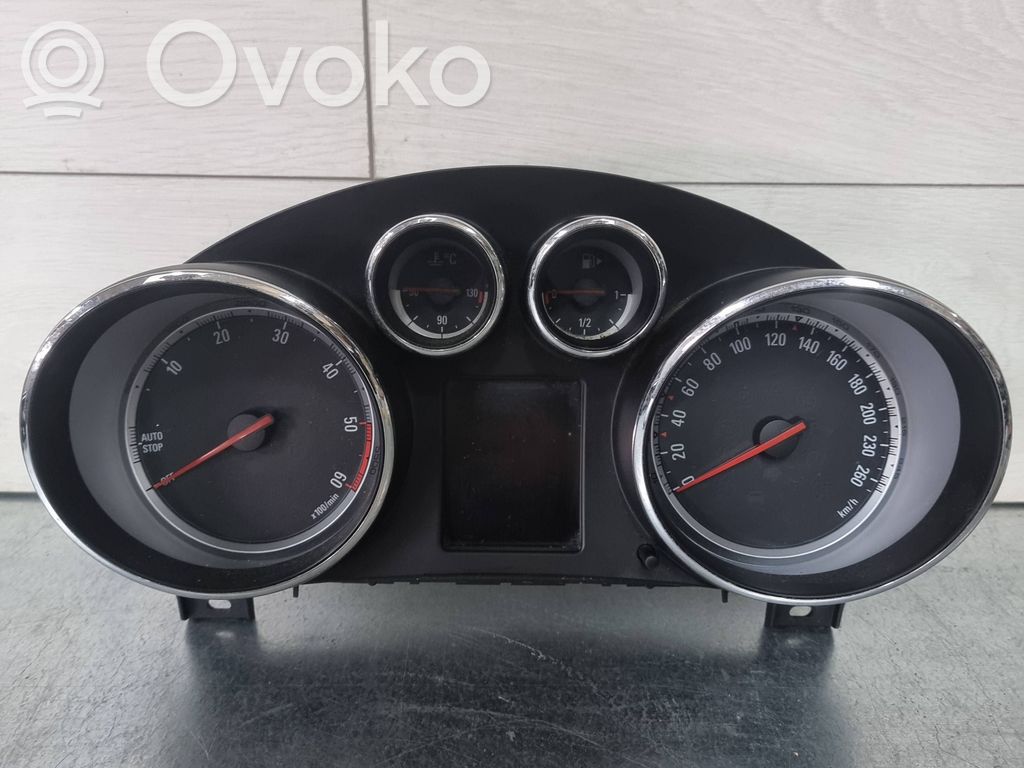 Opel Insignia A Speedometer (instrument cluster) 