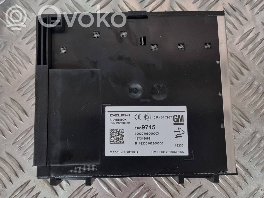 Opel Astra K Radio/CD/DVD/GPS head unit 