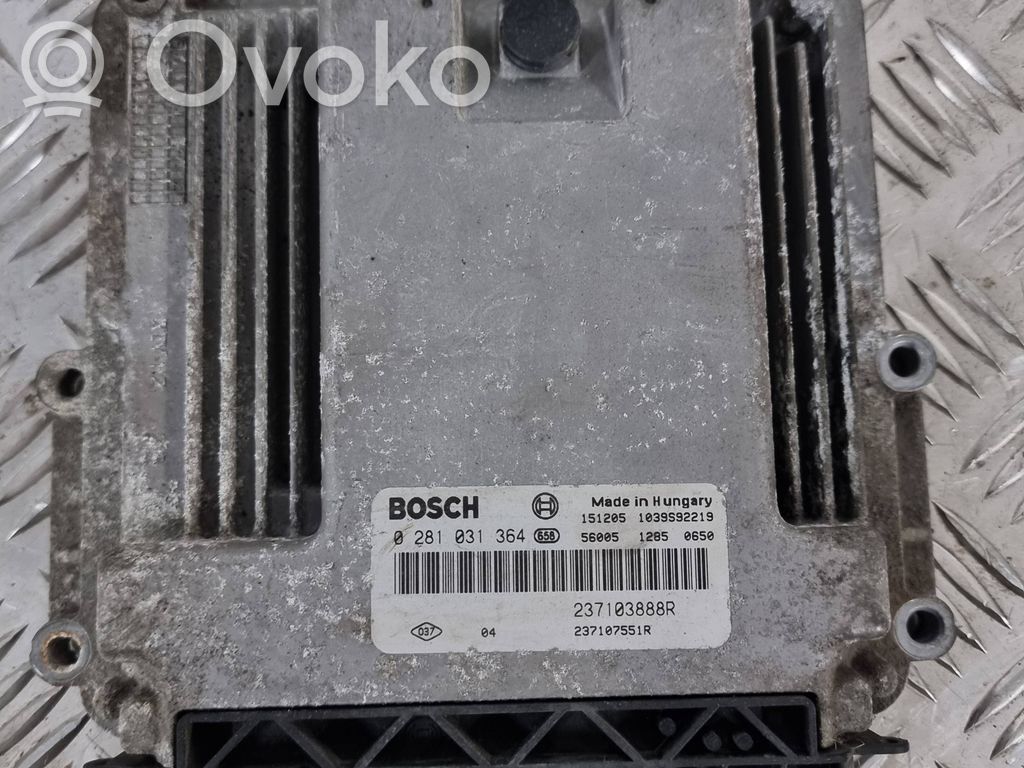 Engine control unit/module   237107551R,237103888R