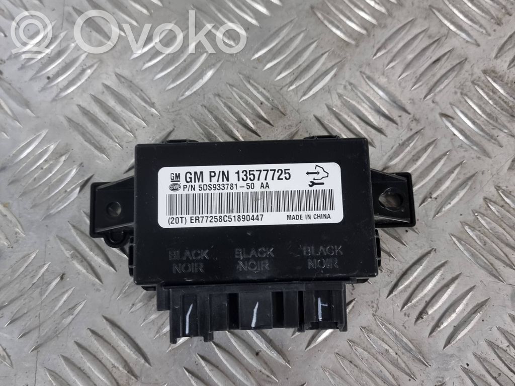 Opel Astra J Seat control module 