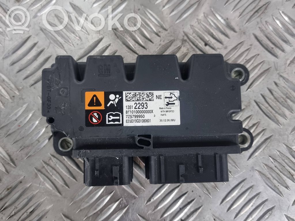 Opel Adam Airbag control unit/module 