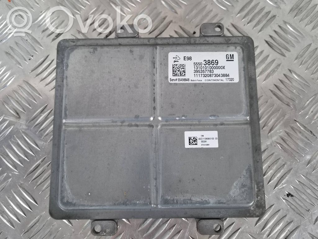 Opel Astra K Engine control unit/module 