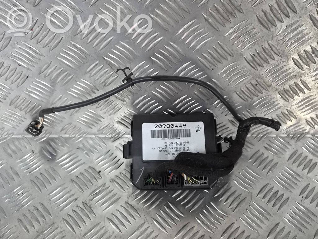 Opel Insignia A Tailgate/trunk control unit/module 