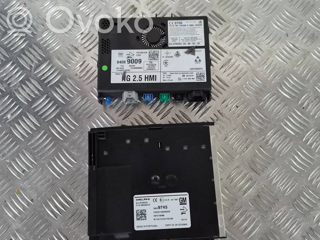 Opel Astra K GPS navigation control unit/module 