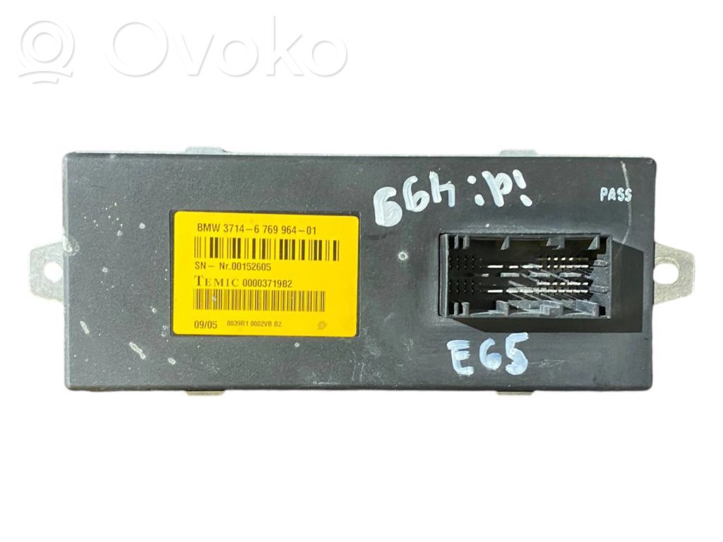 BMW 7 E65 E66 Citu veidu vadības bloki / moduļi 