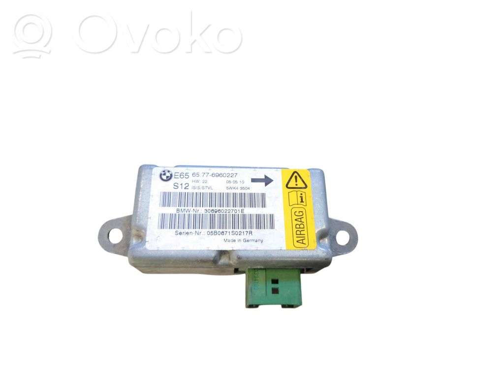Airbagsensor Crashsensor Drucksensor   6960227,65776960227,5WK43504,05B0671S0217R,30696022701E