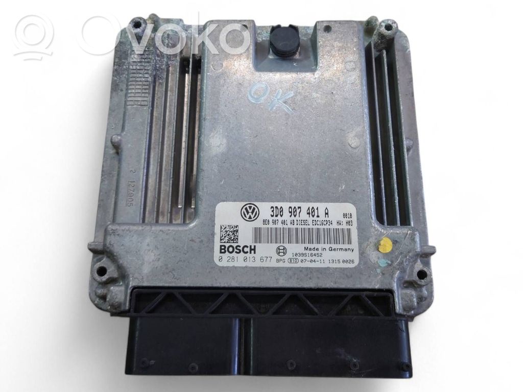 Volkswagen Phaeton Engine control unit/module 