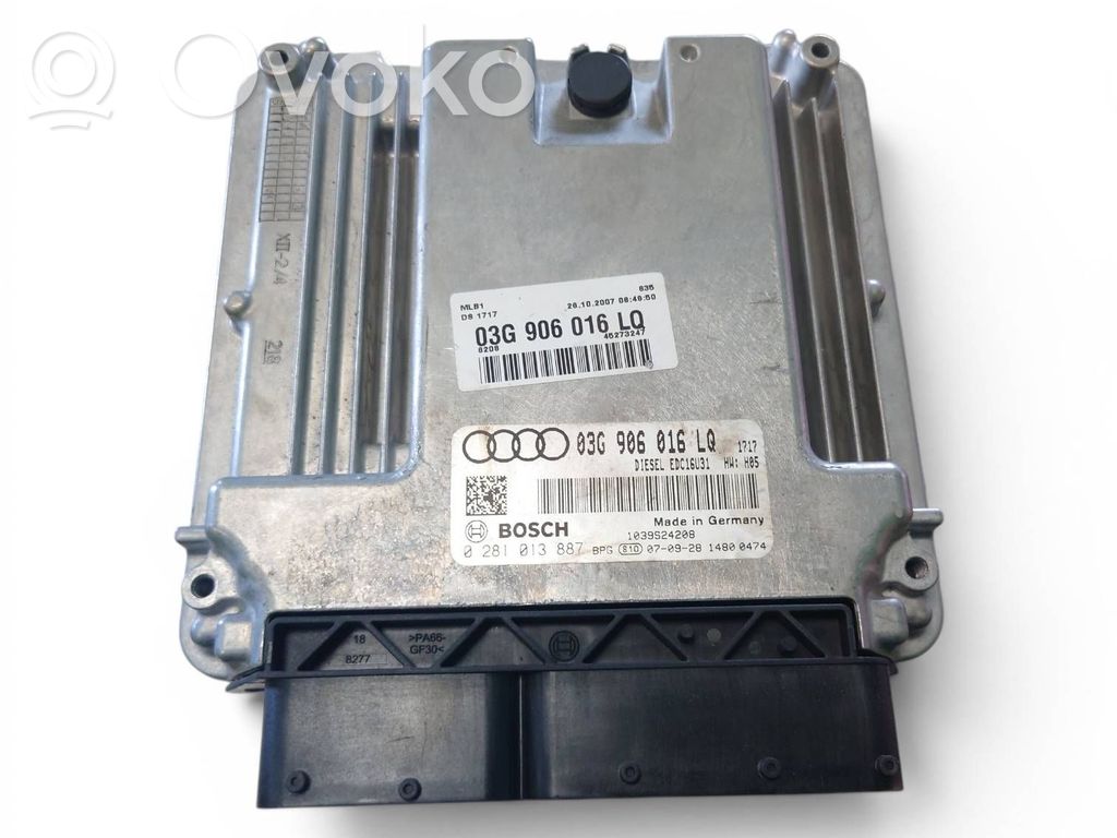 Audi A4 S4 B7 8E 8H Engine control unit/module 