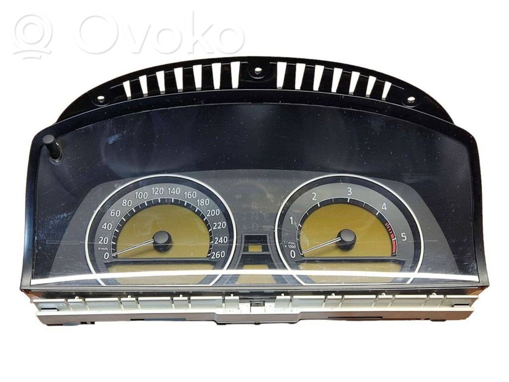 BMW 7 E65 E66 Speedometer (instrument cluster) 
