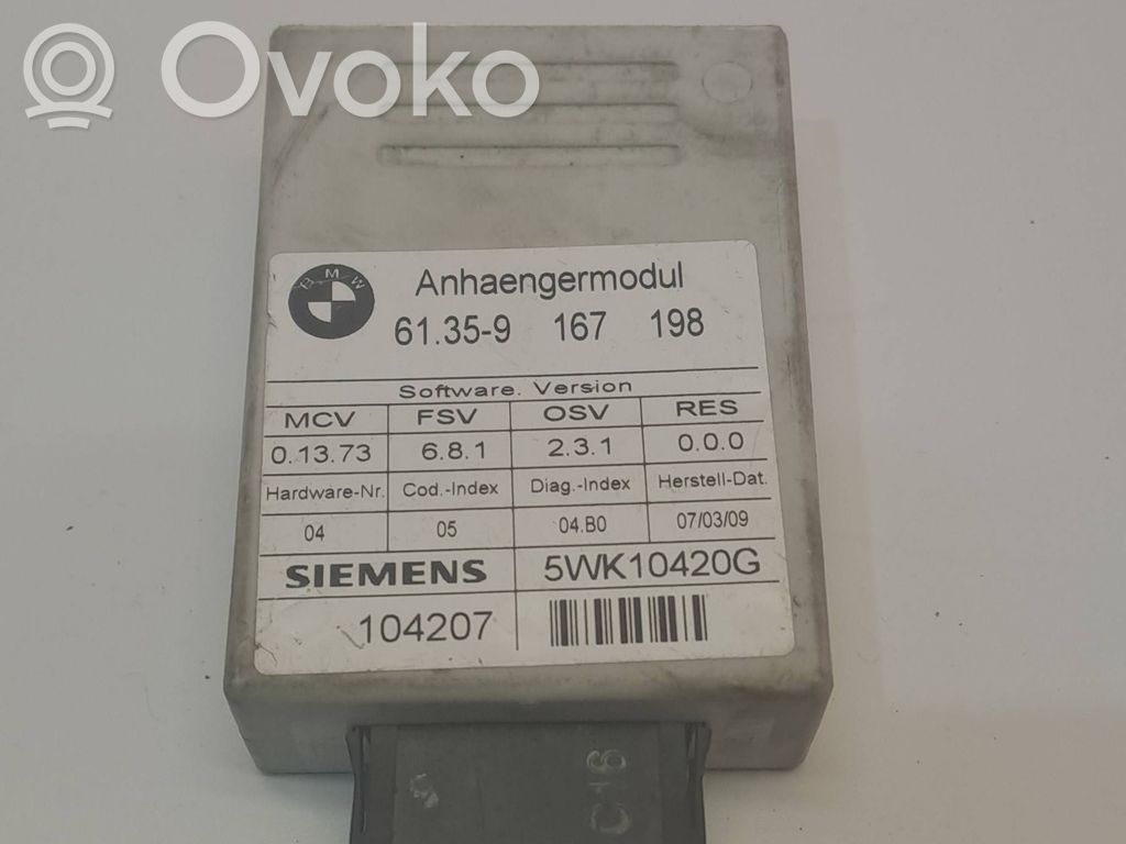 Tow bar trailer control unit/module   9167198,104207,5WK10420G