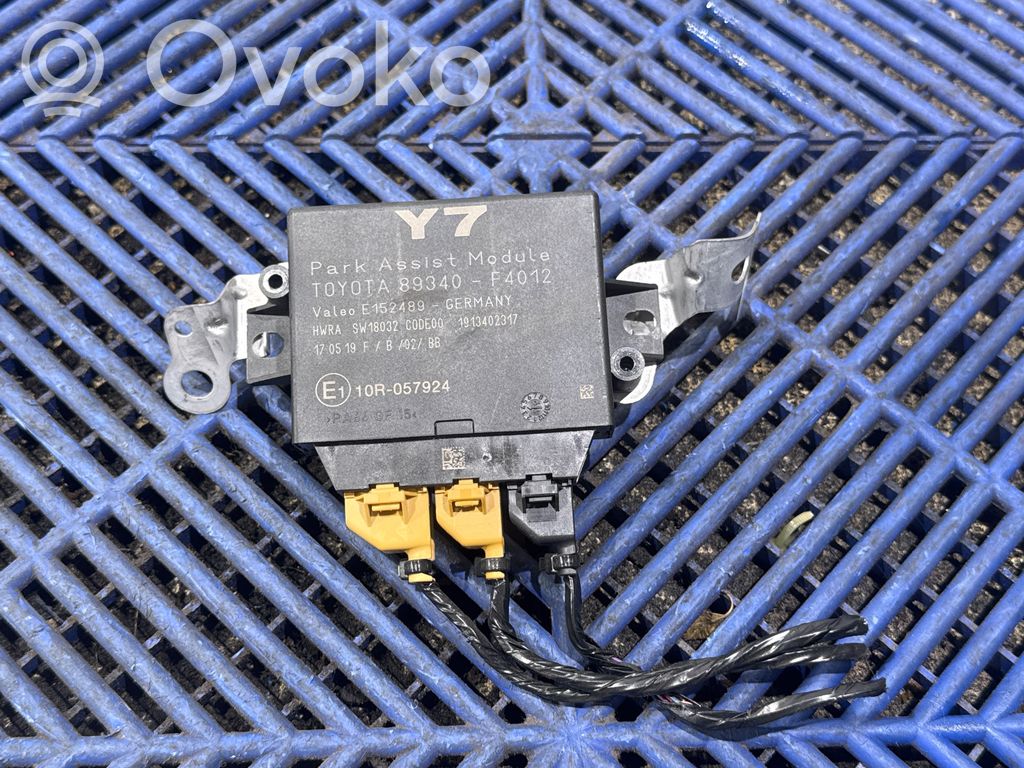 Toyota C-HR I Parking PDC control unit/module 