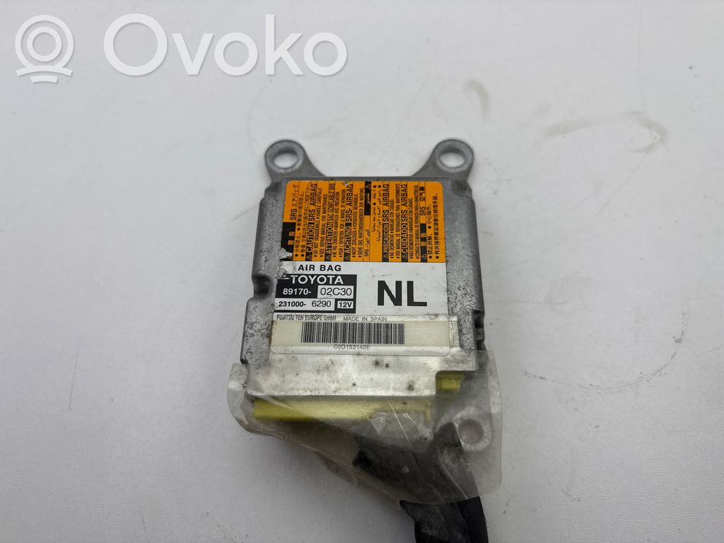 Toyota Auris E180 Airbag control unit/module 