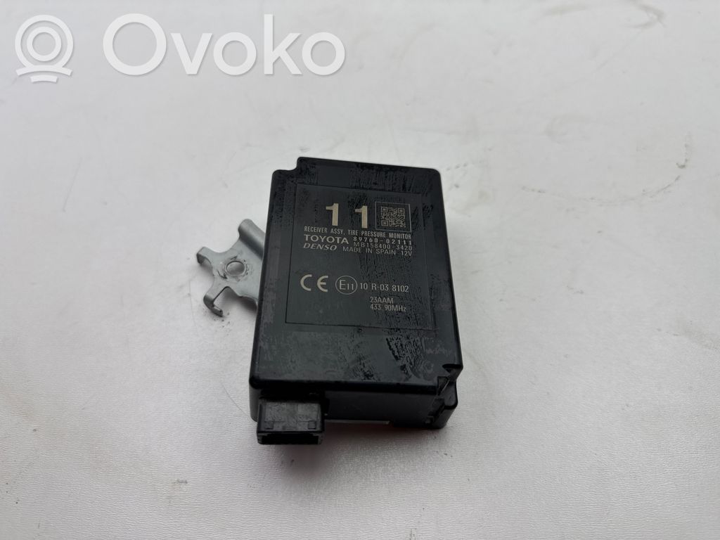 Toyota Auris E180 Tire pressure control unit 