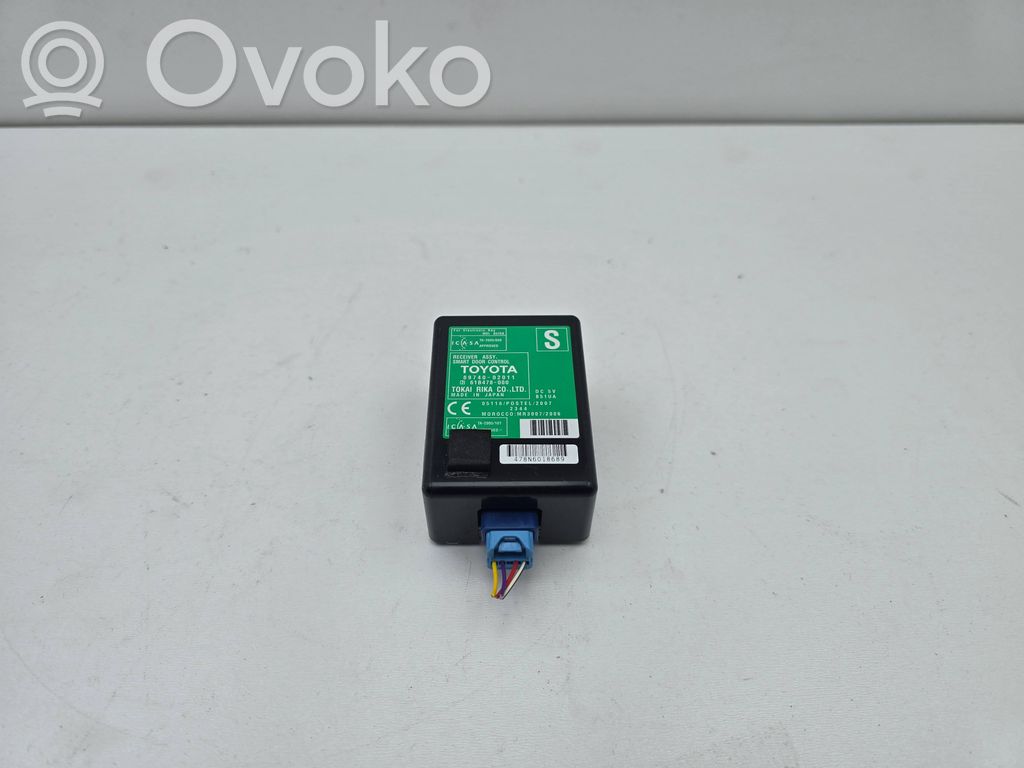 Toyota Auris 150 Moduł / Sterownik immobilizera 