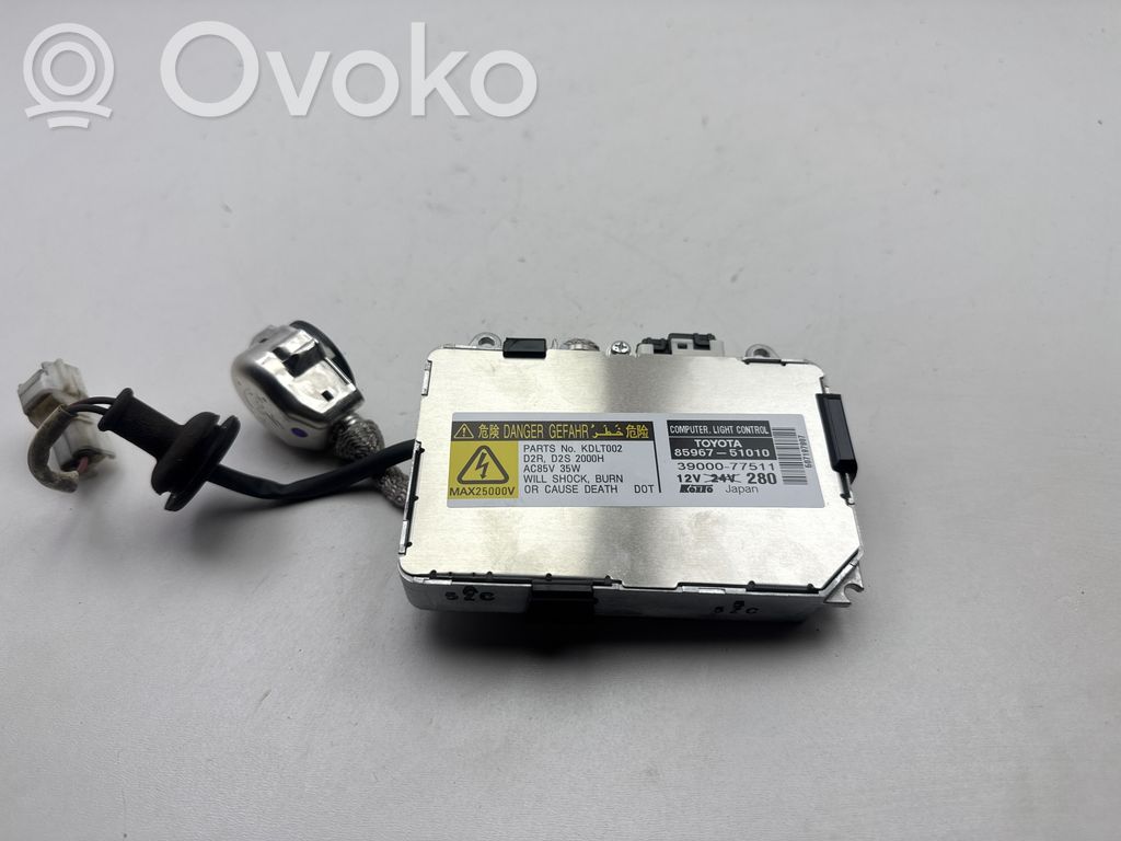 Lexus RX 330 - 350 - 400H Lastre de faros xenón 