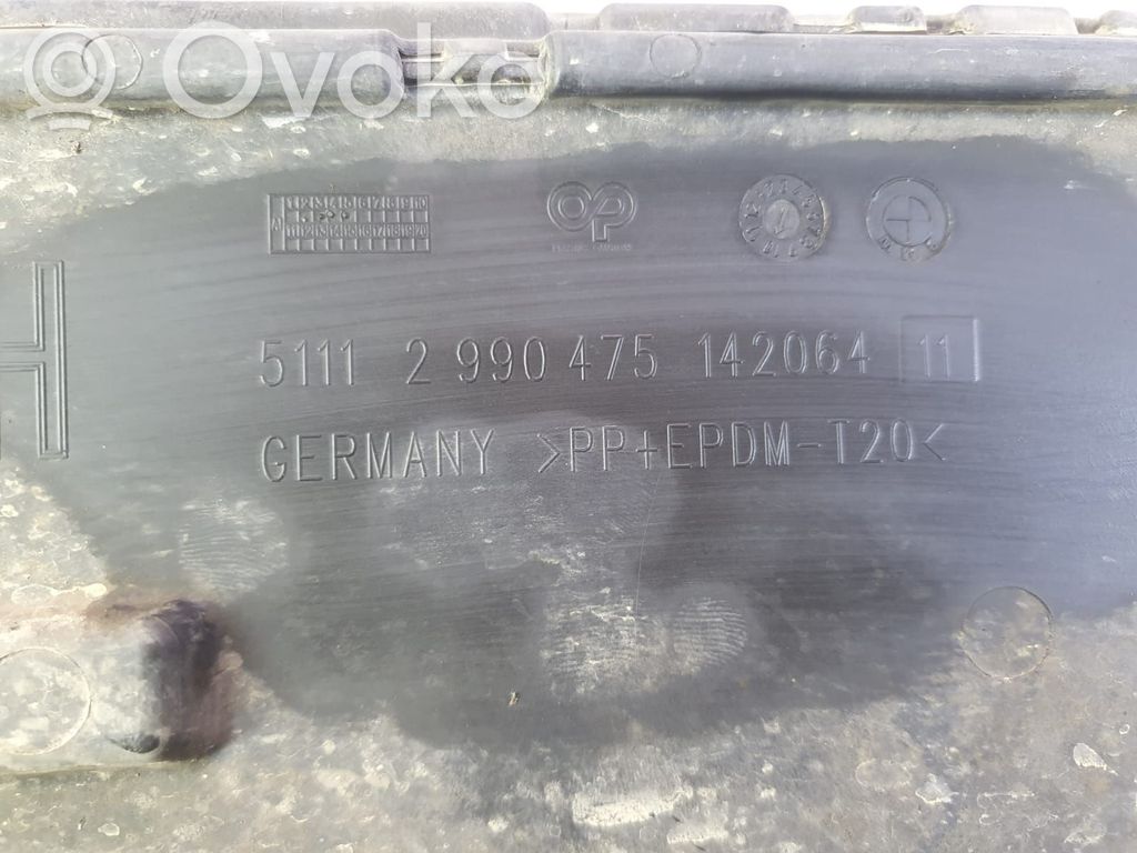 Front bumper lower grill   2990475
