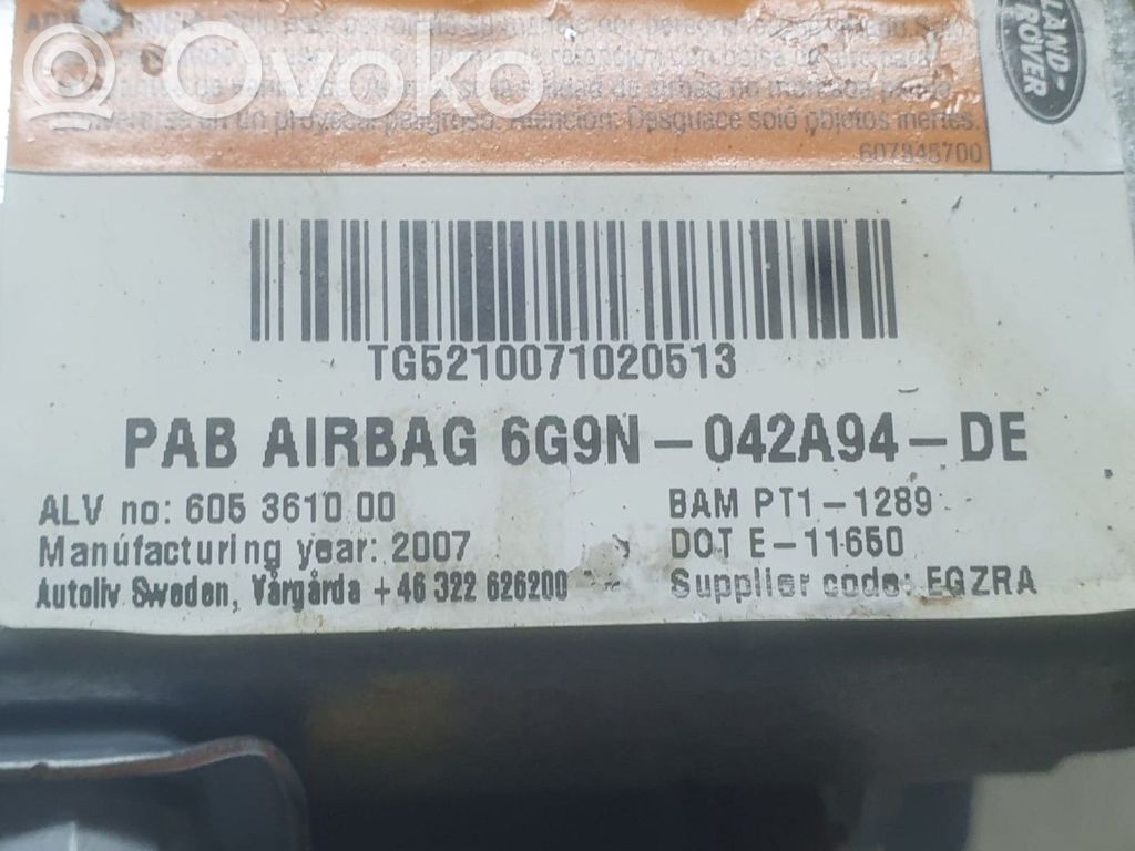 Pasažiera drošības spilvens   6G9N042A94DE
