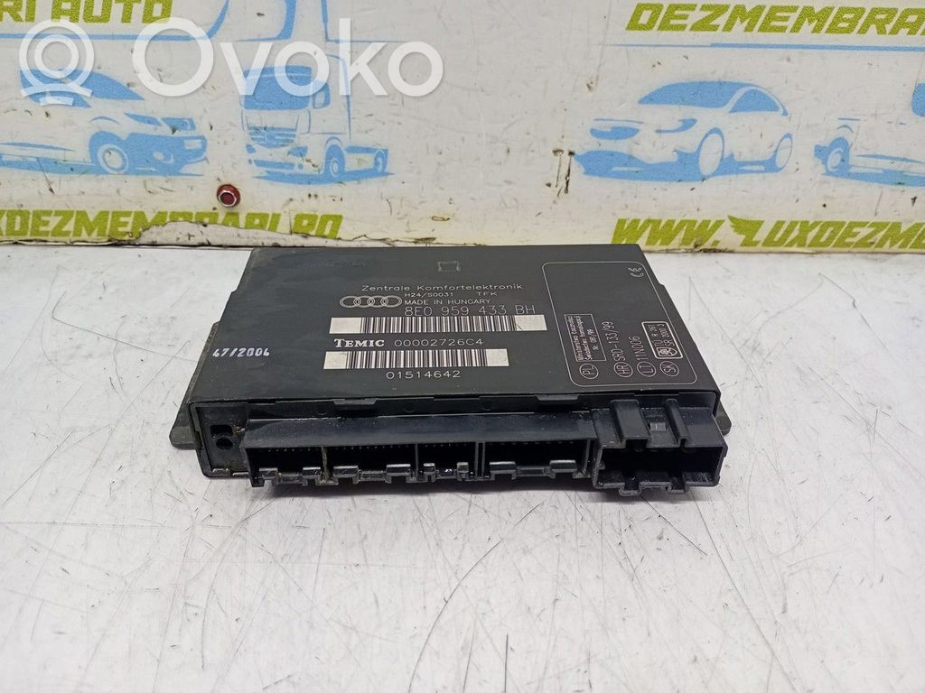 Audi A4 S4 B7 8E 8H Mukavuusmoduuli 