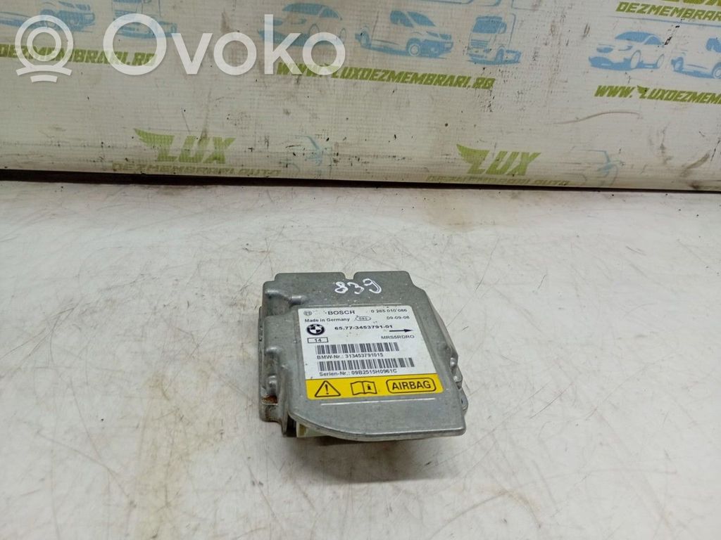BMW X3 E83 Module de contrôle airbag 