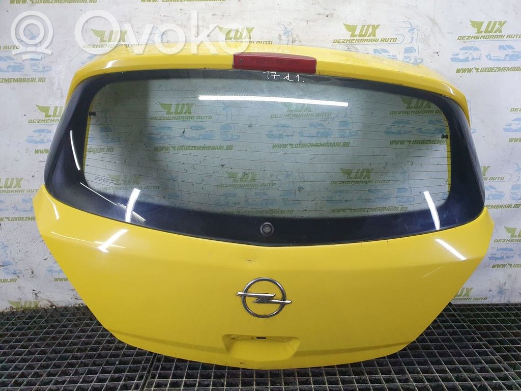 Opel Corsa D Tailgate/trunk/boot lid 