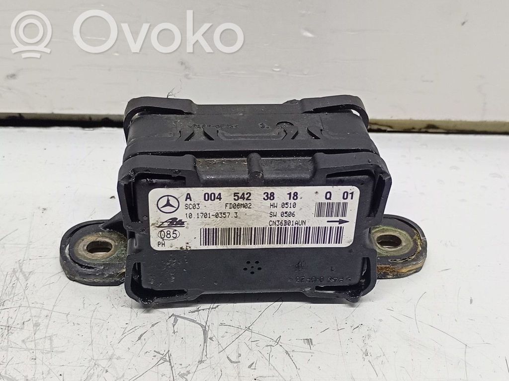 Mercedes-Benz R W251 Sensore di velocità di imbardata