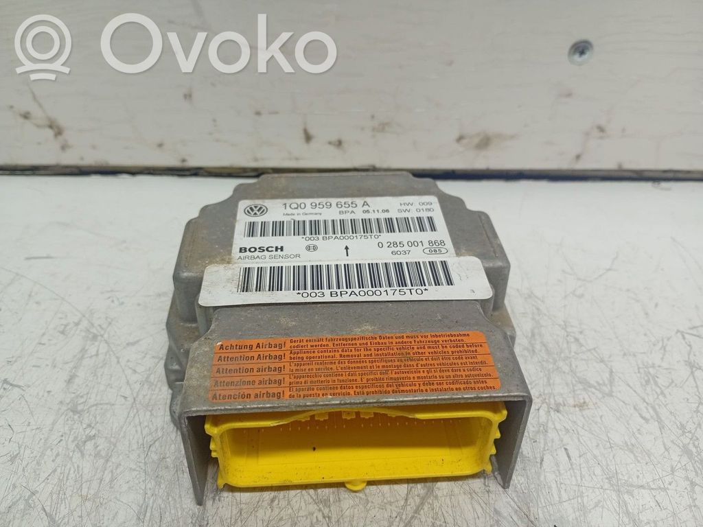 Volkswagen Eos Unitate/modul de comandă airbaguri 
