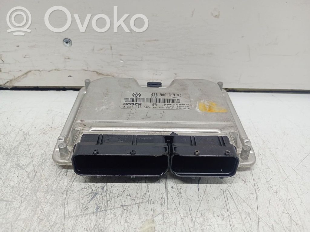 Unité de commande, module ECU de moteur   038906019AJ