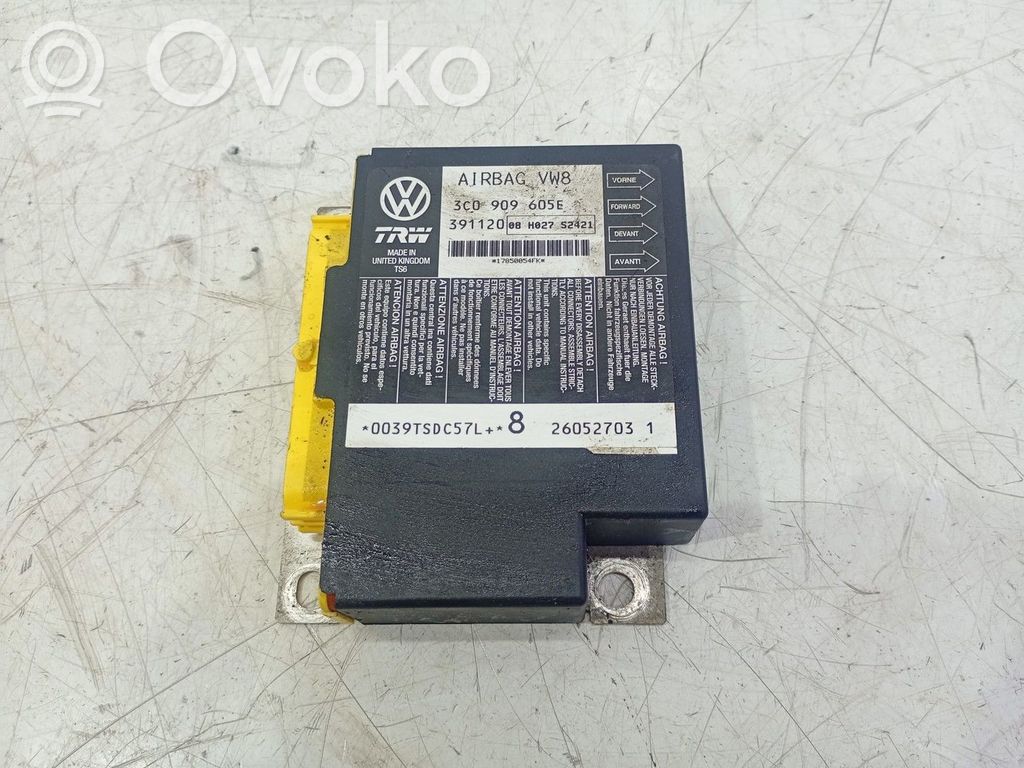 Unitate/modul de comandă airbaguri   3C0909605E