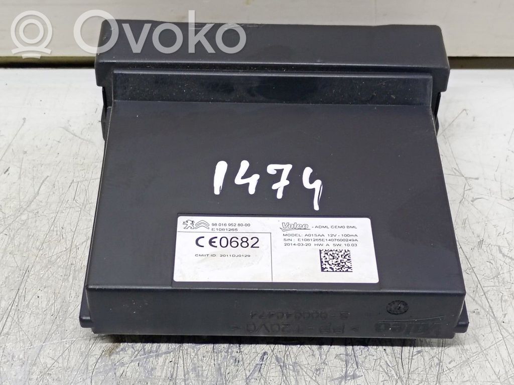 Citroen C4 II Picasso Modul confort