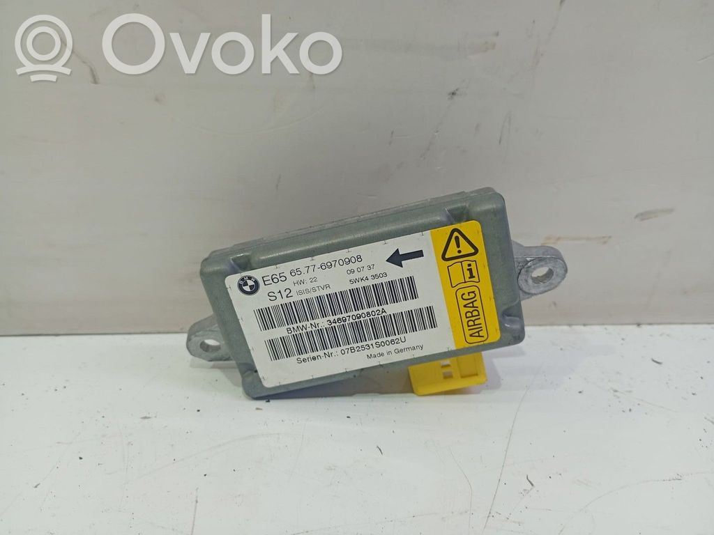 Centralina/modulo airbag   65776970908