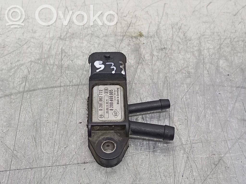 Renault Megane II Sensor de presión del tubo de escape 