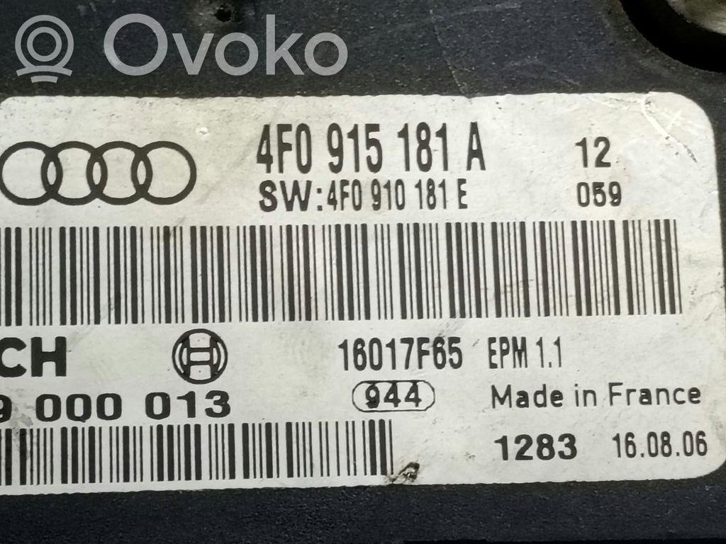 Audi A6 S6 C6 4F Unidad de control de la batería