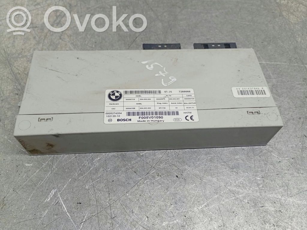BMW 5 F10 F11 Centralina di apertura del cofano del bagagliaio
