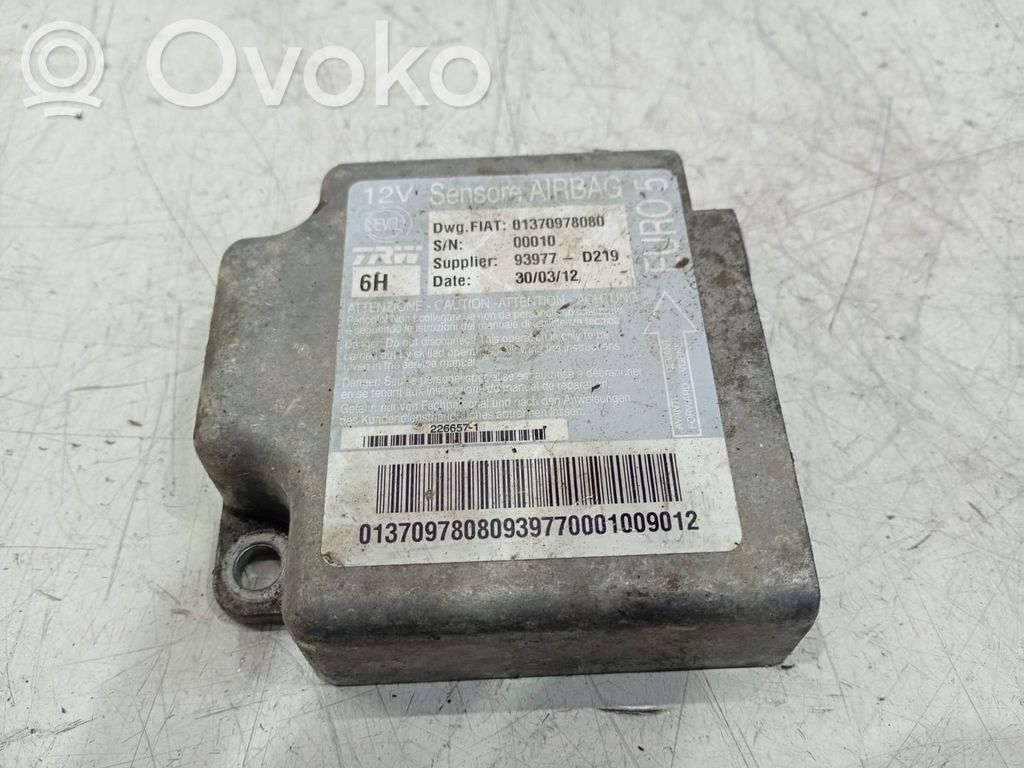 Fiat Ducato Unidad de control/módulo del Airbag