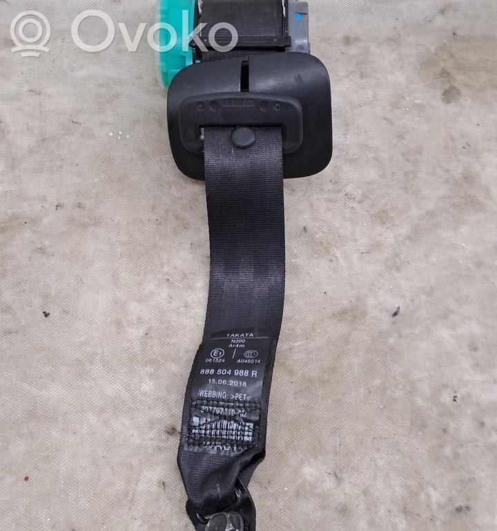 Renault Captur Cinturón medio (trasero) 