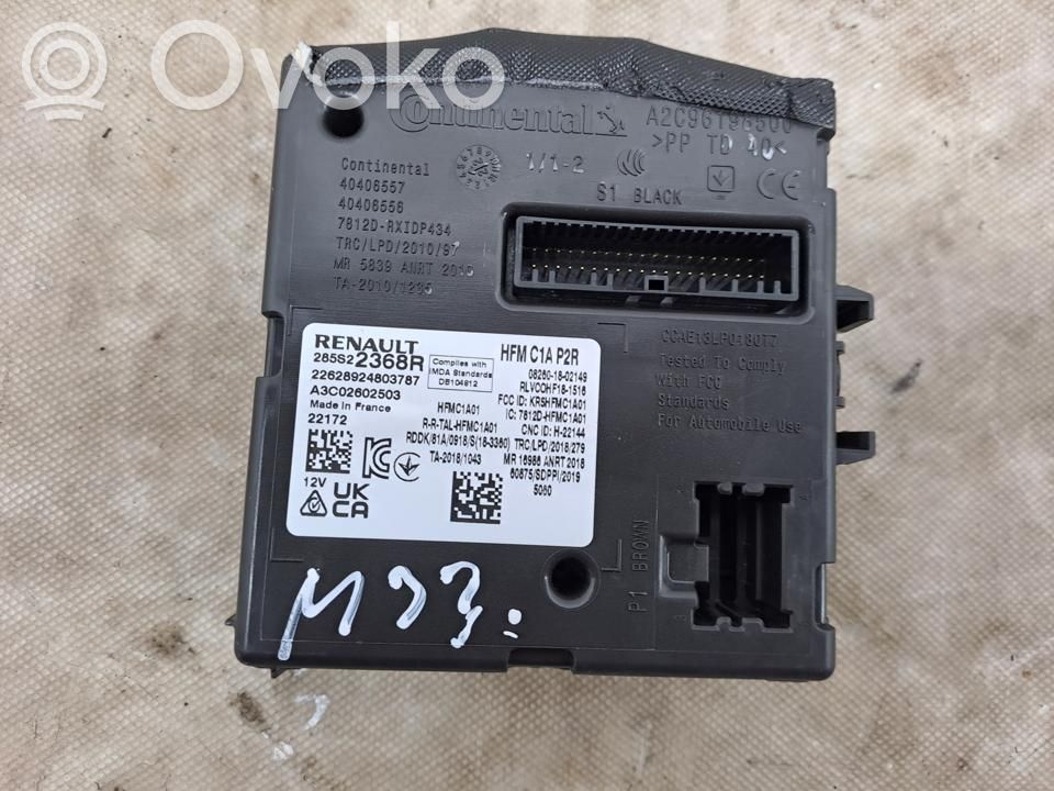 Renault Zoe Unité de commande module de porte 