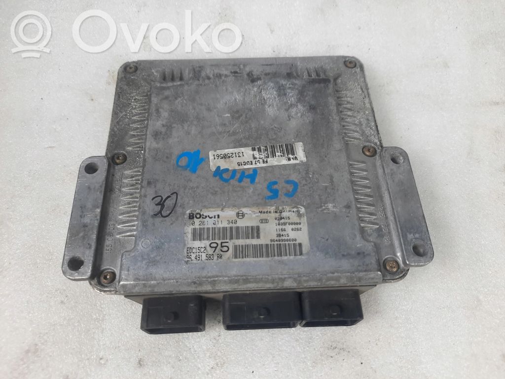 Citroen C5 Engine control unit/module 