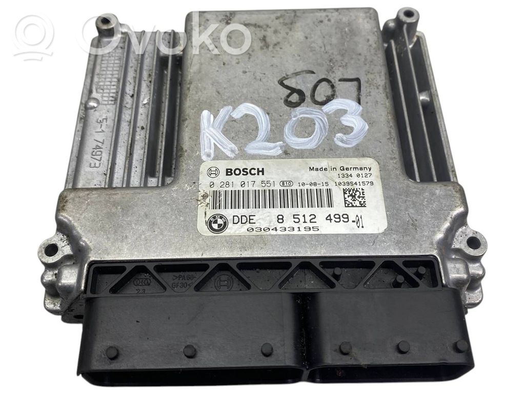 Engine control unit/module   8512499,0281017551,030433195